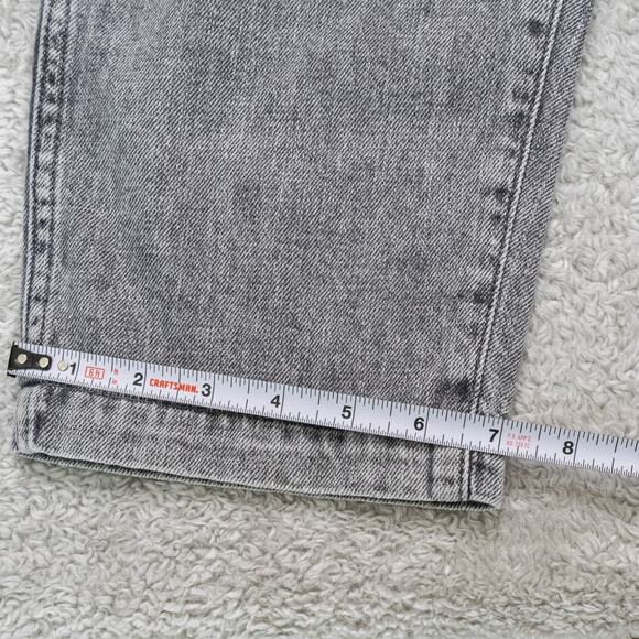 Gap Denim Easy Pull On Cargo Jeans Gray Stonewashed Cropped Womens Size S - Picture 11 of 14
